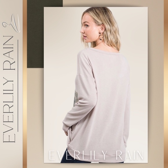 Soft Camo Star Patch Sweatshirt - Picture 10 of 14